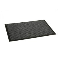 Ребристый влаговпитывающий коврик In'Loran 90x120 см. серый