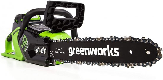 Пила аккумуляторная Бесщеточная Greenworks 2005707UA 40 В 35 см АКБ и ЗУ в комплекте