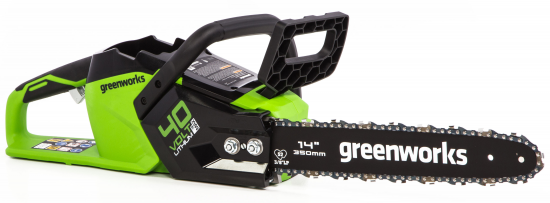 Пила аккумуляторная Бесщеточная Greenworks 2005707UA 40 В 35 см АКБ и ЗУ в комплекте