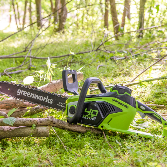 Пила аккумуляторная Бесщеточная Greenworks 2005707UA 40 В 35 см АКБ и ЗУ в комплекте