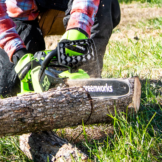 Пила аккумуляторная Бесщеточная Greenworks 2005707UA 40 В 35 см АКБ и ЗУ в комплекте