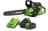 Пила аккумуляторная Бесщеточная Greenworks 2005707UA 40 В 35 см АКБ и ЗУ в комплекте