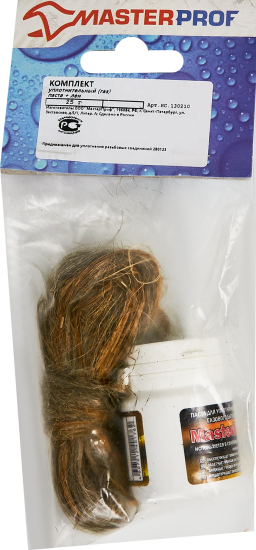 Паста уплотнительная Masterflax для газа 25 г со льном