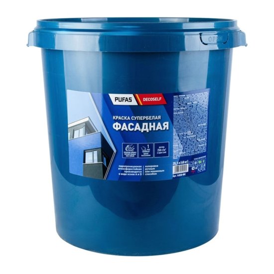 Морозостойкая фасадная краска Pufas Decoself