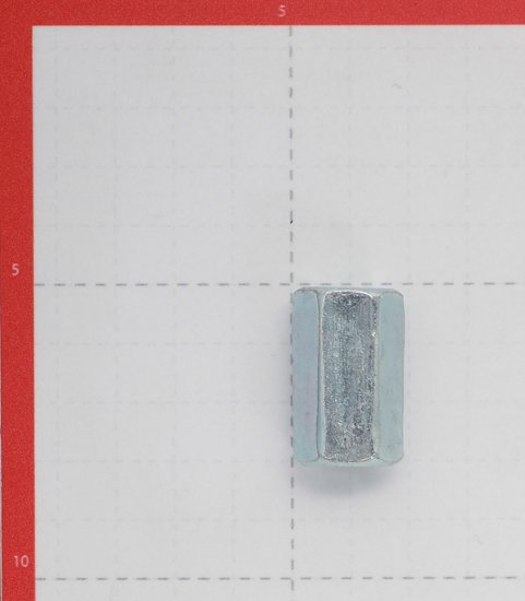 Гайка соединительная оцинкованная М10 х30 мм DIN 6334 (1 шт.)