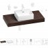 Комплект мебели для ванной комнаты с раковиной Wellsee Genuine Tree