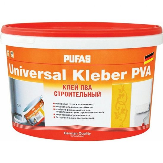 Универсальный строительный клей ПВА Pufas тов-122871