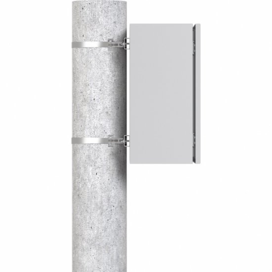 Комплект крепления EKF Basic на столб монтажной полосой ширина шкафа до 400 мм (fp-tape-400)