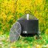 Костровая чаша Коты и звезды 500 мм коническое дно 4 ножки