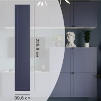 Дверь для шкафа Лион Байонна 39.6x225.8x1.9 см МДФ цвет индиго