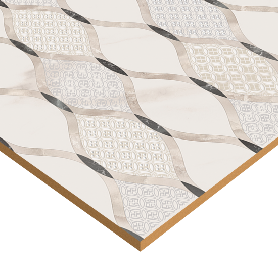 Плитка настенная Azori Astra Arabesco 31.5x63 см 1.59 м² матовая цвет кремовый мрамор