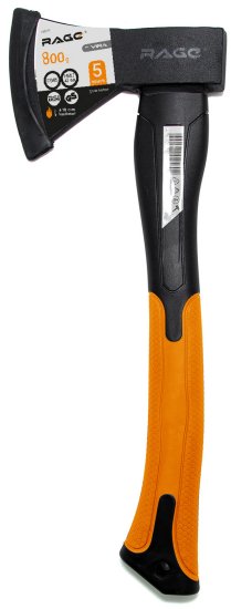 Топор Rage фиберглассовая ручка 340 мм 800 г