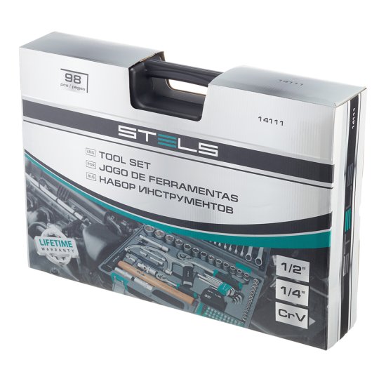 Набор инструментов универсальный Stels (14111) (98 шт.)