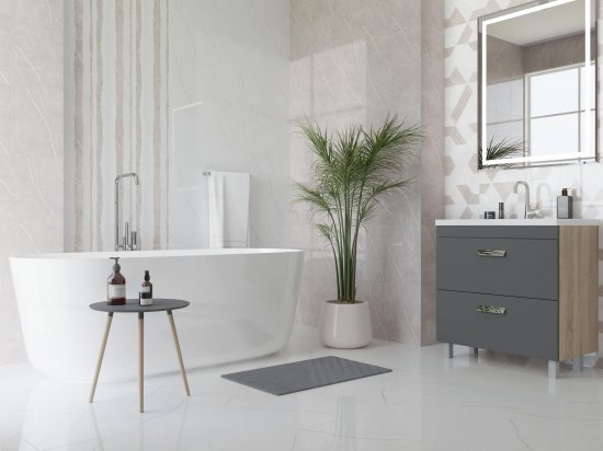 Плитка настенная Керамин Астория 3Т 40x27.5 см 1.65 м² глянцевая цвет бежевый