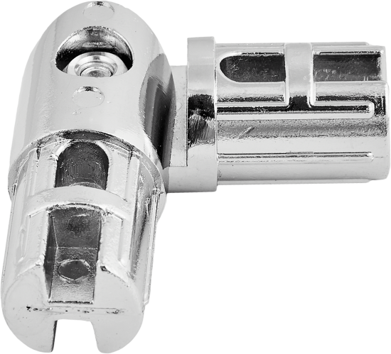 Соединитель 2-х труб скрытый поворотный ⌀25 хром