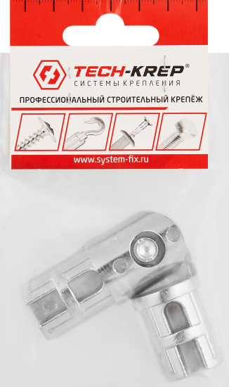 Соединитель 2-х труб скрытый поворотный ⌀25 хром