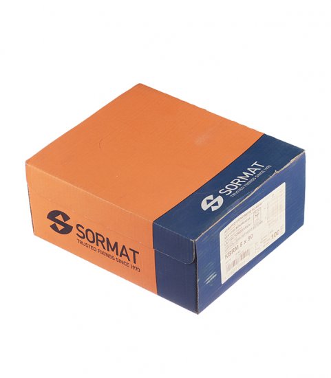 Анкер-шуруп Sormat KBRM для газобетона потайная головка 8x90 мм (100 шт.)