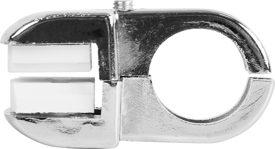 Крепление панели ⌀25 горизонтально хром