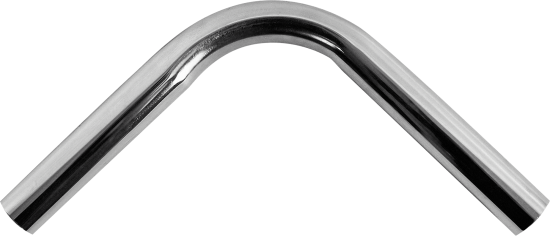 Труба угловая ⌀25 мм L-200 мм 1 мм хром