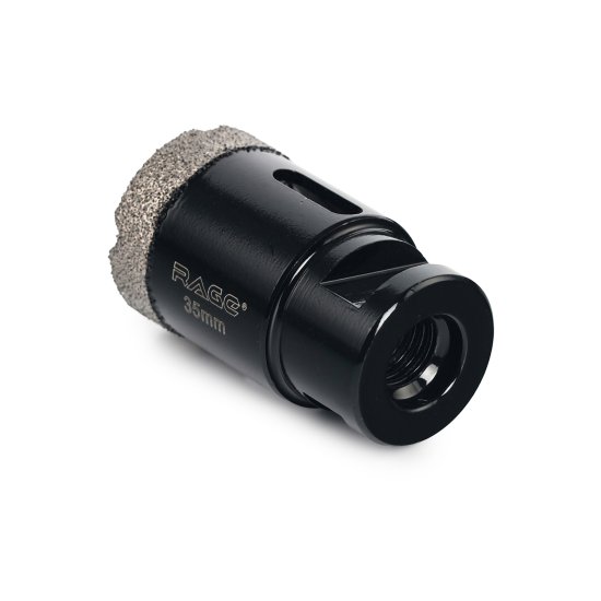 Коронка алмазная по керамограниту и керамике Rage 35 мм