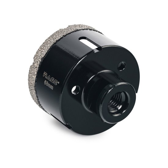 Коронка алмазная по керамограниту и керамике Rage 68 мм