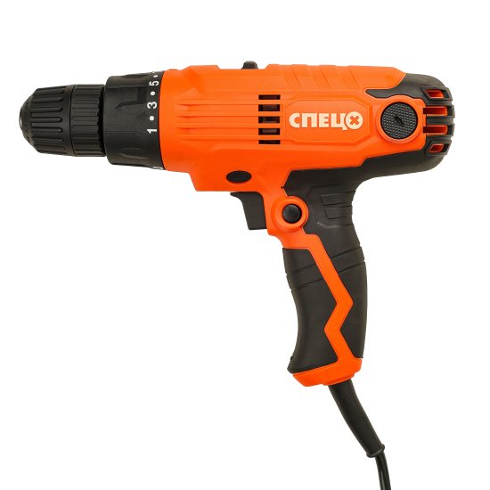 Дрель-шуруповерт сетевая Спец БШЭ-400К, 400 Вт