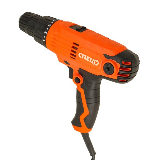 Дрель-шуруповерт сетевая Спец БШЭ-400К, 400 Вт