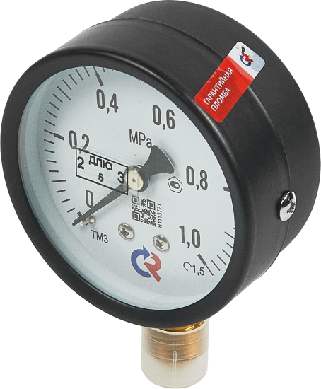 Манометр радиальный Росма ТМ-310Р.00 10 бар 1/4