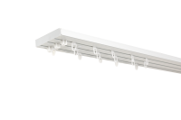 Карниз трехрядный Inspire 300 см пластик