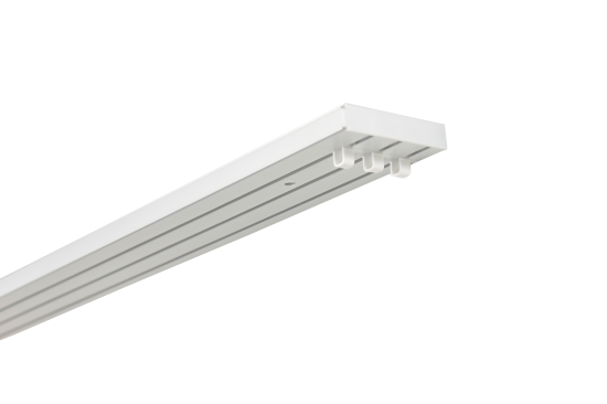 Карниз трехрядный Inspire 300 см пластик