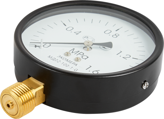 Манометр радиальный Росма МД 02 16 бар 1/2