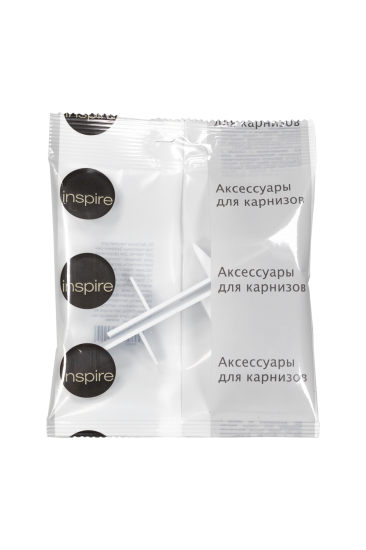 Заглушка торцевая Inspire ПВХ цвет белый 20x80 мм 2 шт.