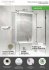 Шкаф зеркальный подвесной Line с LED-подсветкой 50x80 см цвет белый