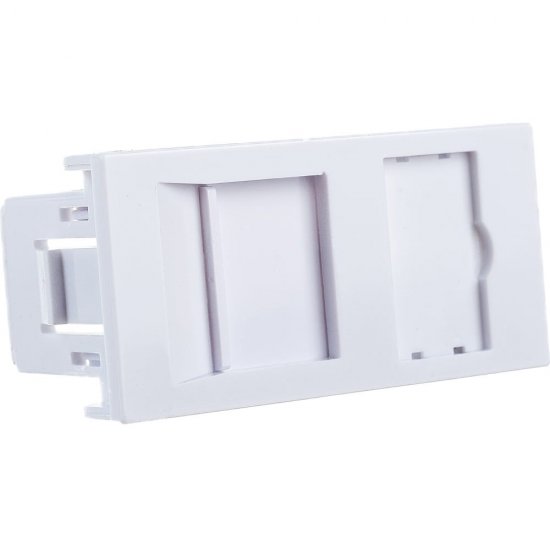 Вставка для 1 модуля формата Keystone Jack Hyperline SIP2-1K-M45-22.5