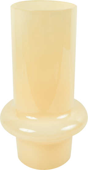 Ваза Betty стекло бежевая 26 см