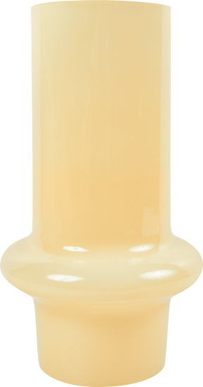 Ваза Betty стекло бежевая 26 см