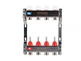 Коллектор с расходомером Rommer 1