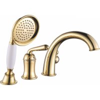 Встроенный смеситель на борт ванны ROSE 3 в 1 R0212E