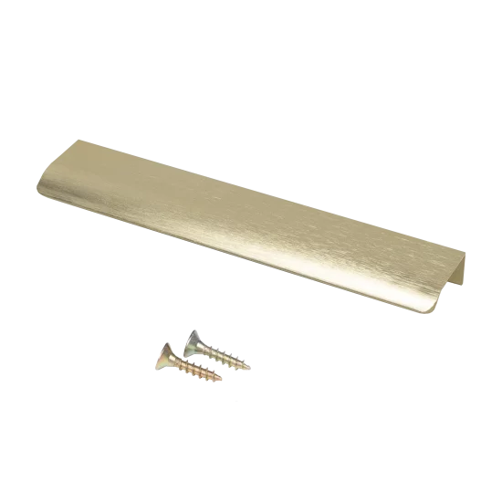 Мебельная ручка-профиль Мура золото 448 мм