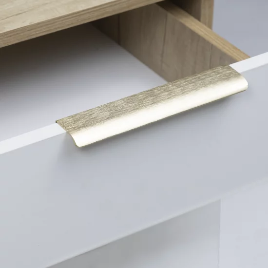 Мебельная ручка-профиль Мура золото 448 мм