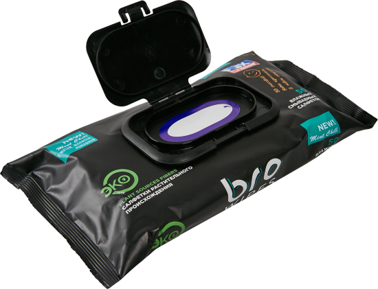 Салфетка влажная Fox Chemie Bro 50 шт.