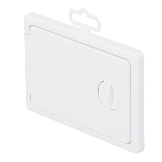 Люк ревизионный пластиковый 100х150 мм накладной