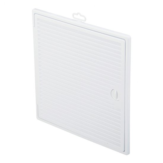 Люк ревизионный Era Декофот пластиковый 300х300 мм накладной с решеткой