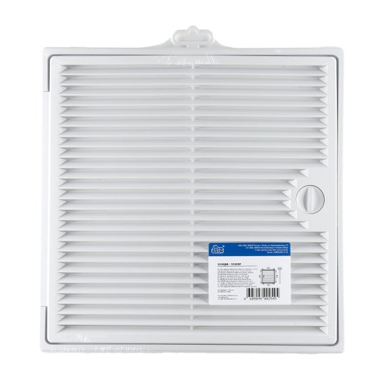 Люк ревизионный Era Декофот пластиковый 300х300 мм накладной с решеткой