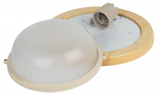 Светильник ЖКХ Эра НБО 03-60-011 60 Вт IP54 круг цвет клен