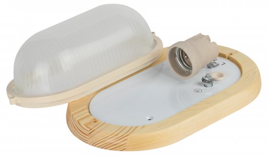 Светильник ЖКХ Эра НБО 04-60-011 60 Вт IP54 овал цвет клен