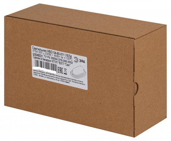 Светильник ЖКХ Эра НБО 04-60-011 60 Вт IP54 овал цвет клен