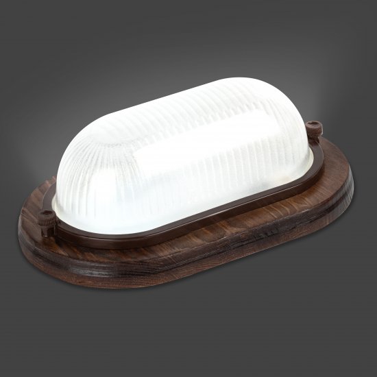 Светильник ЖКХ Эра НБО 04-60-021 60 Вт IP54 овал цвет орех