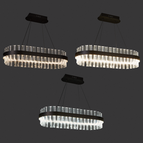 Светодиодная люстра Natali Kovaltseva Нимб 120 Вт с пультом управления регулируемый белый свет