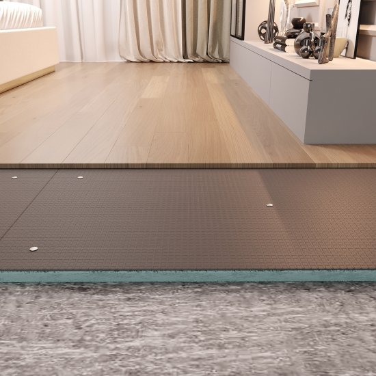 Плита теплоизоляционная Teplofom+ 100х600х2500 мм с односторонним полимерцементным слоем